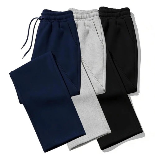 Men fleece sweatpants loose - men,